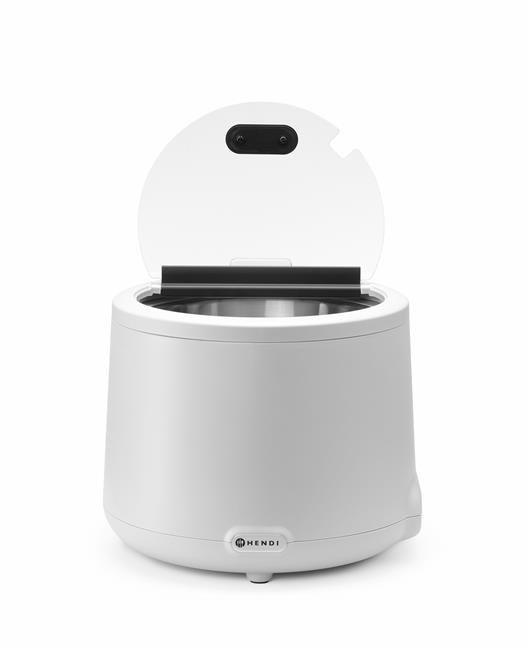 Kociołek do zupy HENDI UNIQ, HENDI, 8L, biały, 220-240V/500W, ø365x(H)325mm Wariant podstawowy