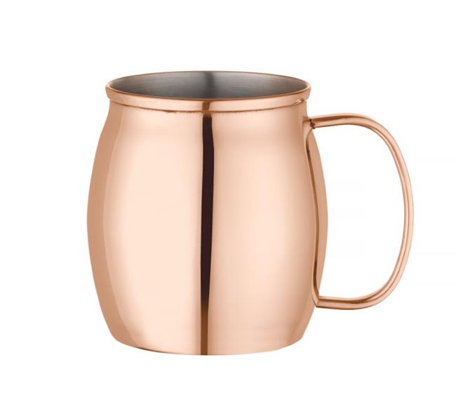 Kufel miedziany, 0,5L, miedziany Wariant podstawowy