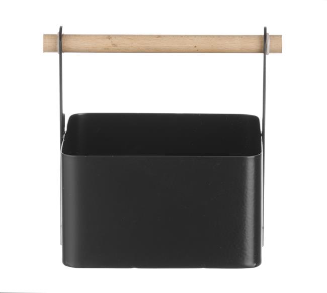 Organizer stołowy czarny, 170x130x160 Wariant podstawowy