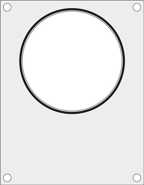 Matryca do zgrzewarki T-REX M-C-S oraz B190/192 STRONG na duży pojemnik do zupy  fi 165 mm Wariant podstawowy