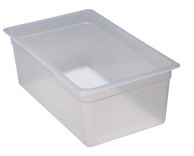 Pojemnik GN 1/1 z przezroczystego polipropylenu, Cambro, GN 1/1, transparentny, 325x530x(H)65mm 8,5 l