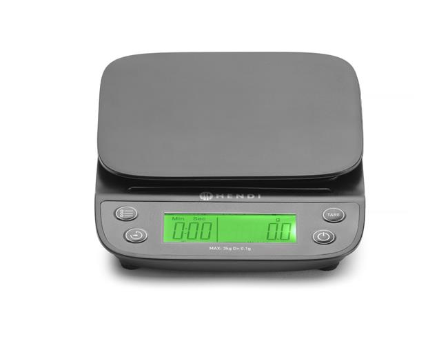Waga kuchenna 3 kg, HENDI, 165x180x(H)31mm Wariant podstawowy