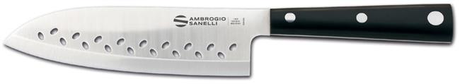 Ambrogio Sanelli Hasaki, nóż Santoku perforowany, 16 cm Wariant podstawowy