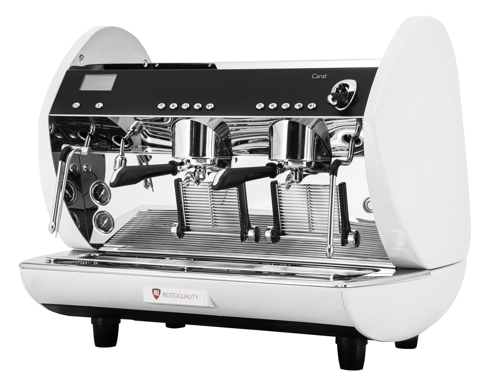 Ekspres do kawy ciśnieniowy Carat 2 grupowy - biały