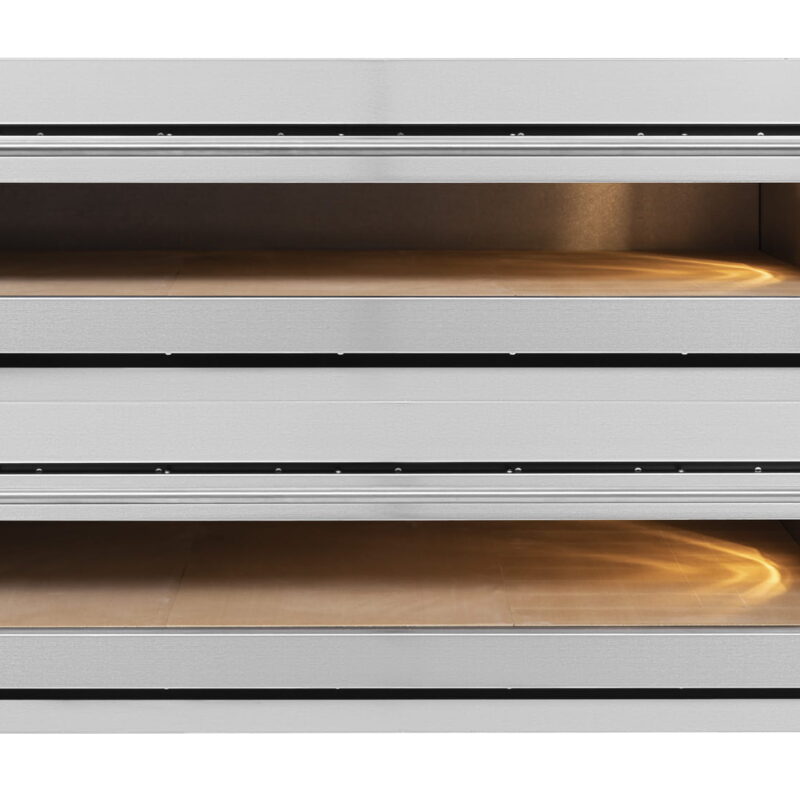 Piec elektryczny piekarniczy modułowy szamotowy | 8x600x400 | szeroki | BAKE D66/L (TRD66/L)