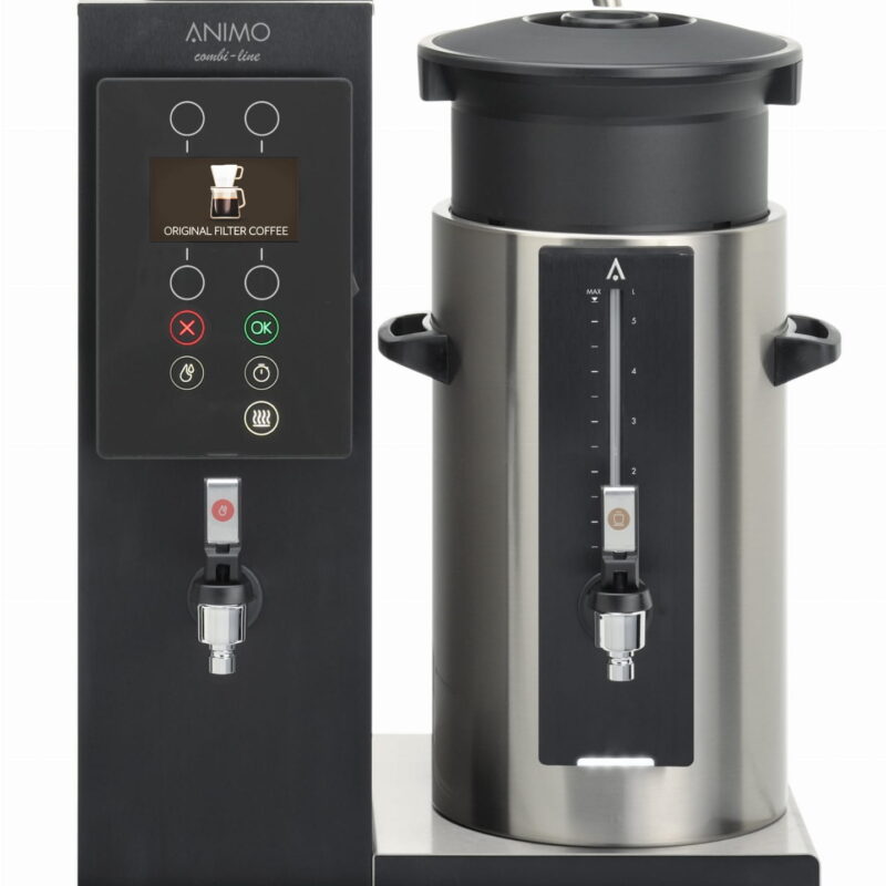 Ekspres przelewowy Animo ComBi-line | 505x470x700 mm | 3,13 kW | CB1x5WR