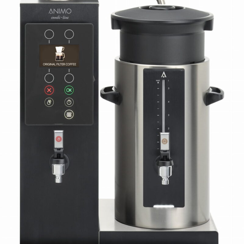 Ekspres przelewowy Animo ComBi-line | 645x500x895 mm | 9,18 kW | CB1x20WR