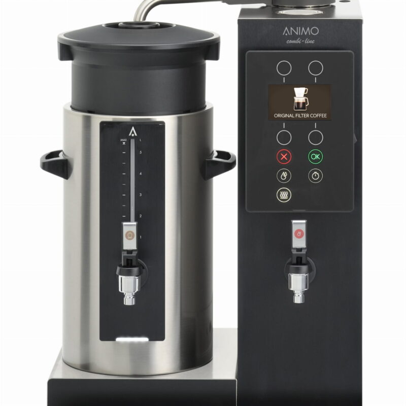 Ekspres przelewowy Animo ComBi-line | 645x500x895 mm | 9,18 kW | CB1x20L