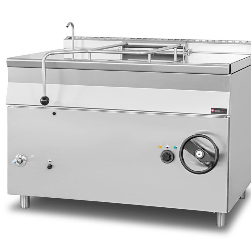 Patelnia uchylna gazowa | stal nierdzewna | 27 kW | 120 l | 1200x900x900 mm | RQBS125.912G