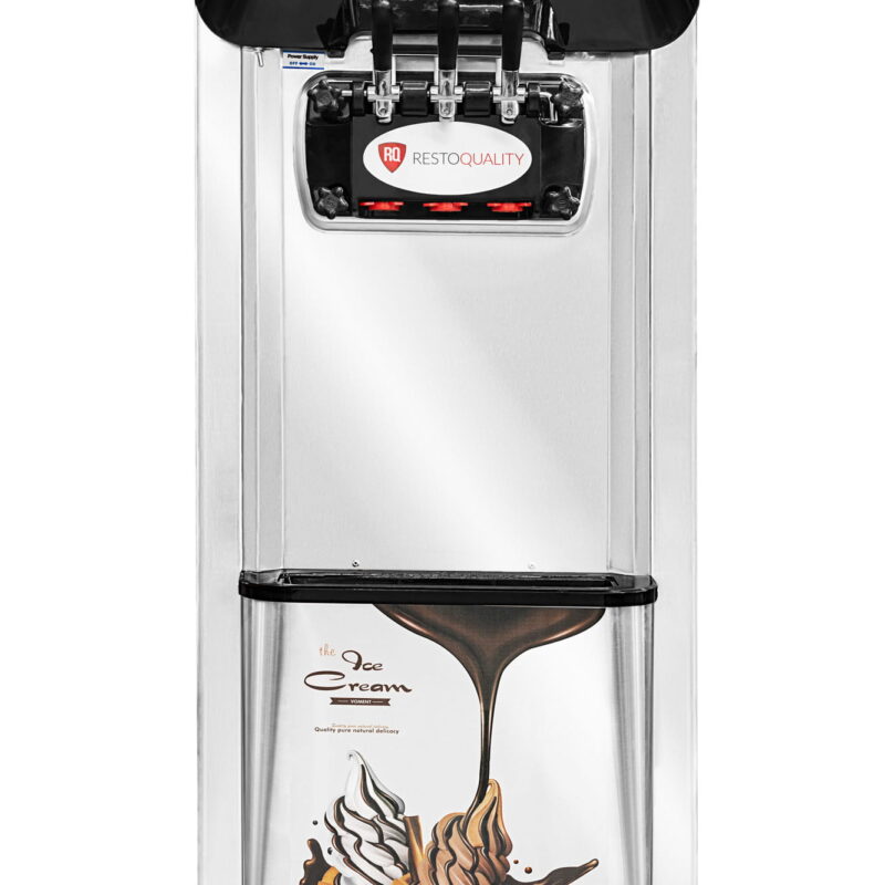 Maszyna do lodów włoskich | automat do lodów soft | 2 smaki + mix | nocne chłodzenie | wolnostojąca | 2x5,8l | RQX208CR