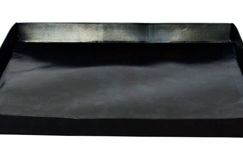 Pojemnik teflonowy 280x280x25 mm | zestaw 2 szt. | QPT28