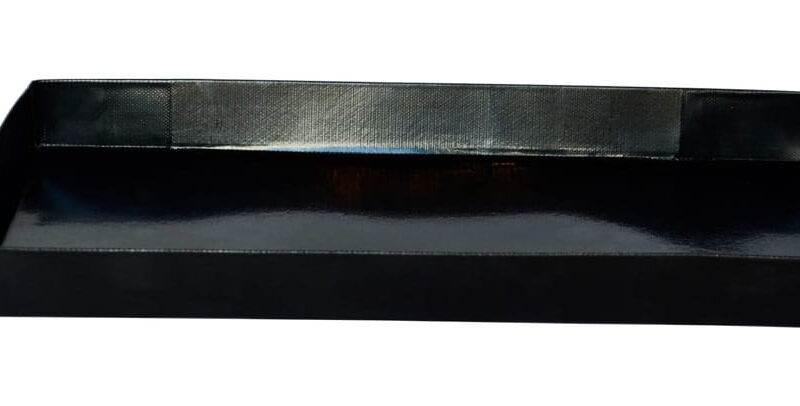 Pojemnik teflonowy 140x280x25 mm | zestaw 2 szt. | QPT1428