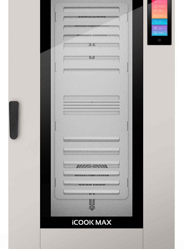 Piec konwekcyjno-parowy elektryczny | z wózkiem | automatyczny system myjący | 20xGN1/1 | 34,7 kW | 400 V | Mychef iCook MAX 201E