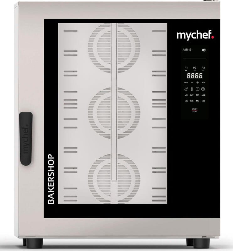 Piec konwekcyjny z naparowaniem | piekarniczy | 10x600x400 mm | 15,6 kW | 400 V | Mychef BAKERSHOP AIR-S 10E