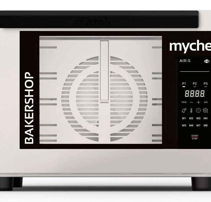 Piec konwekcyjny z naparowaniem | piekarniczy | 4x460x330 mm | 3,6 kW | 230 V | Mychef BAKERSHOP AIR-S 443E