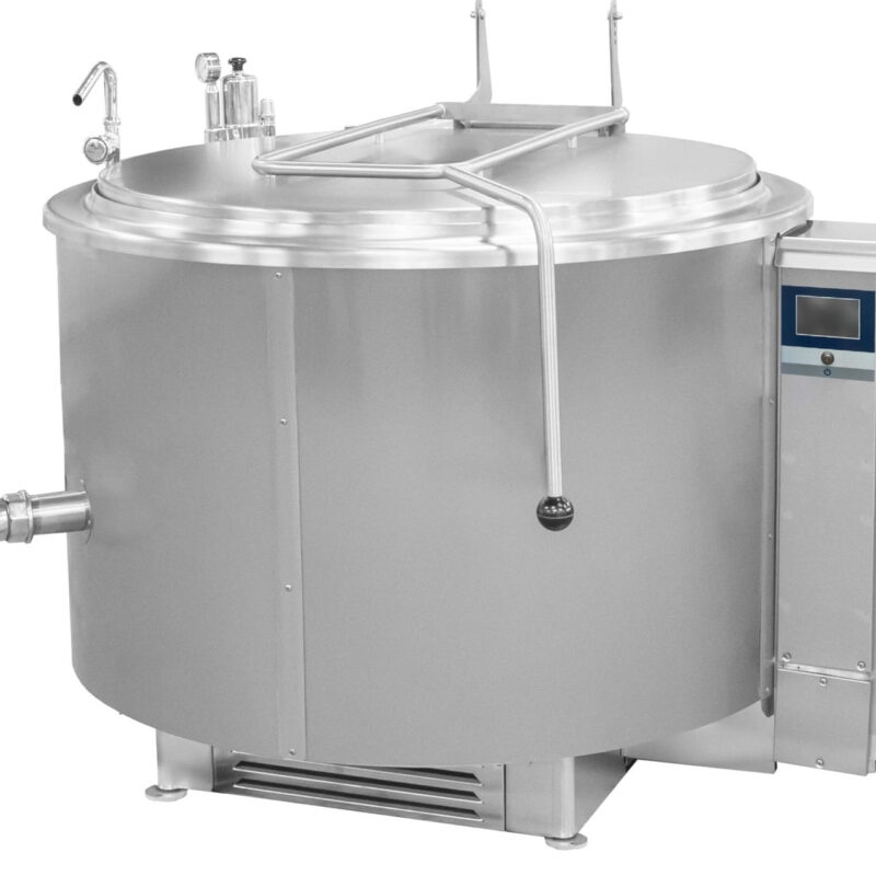 Kocioł warzelny elektryczny z grzaniem pośrednim | opcja mieszadła | 36 kW | 400V | 300 l | 1320x1330x940 mm | RQK-305ER