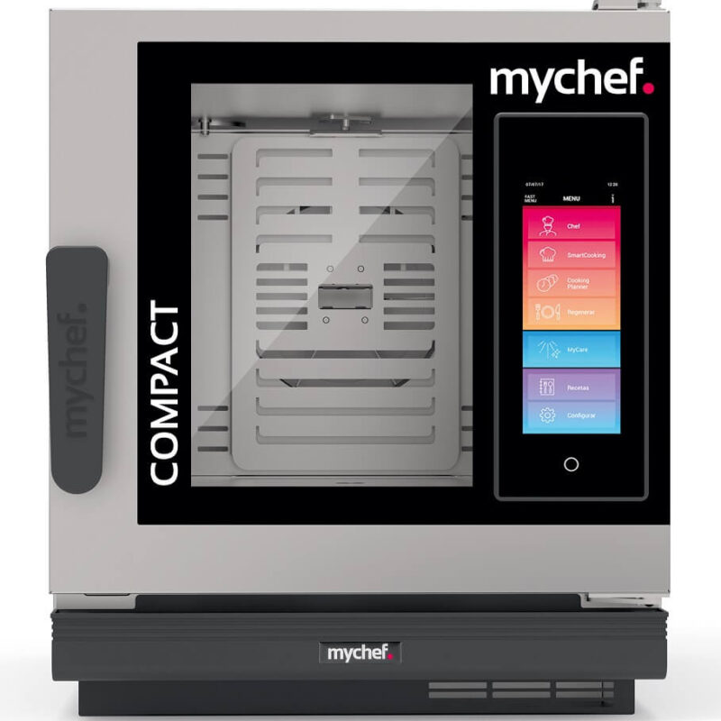 Piec konwekcyjno-parowy elektryczny | automatyczny system myjący | 6xGN1/1 | 7,3 kW | 400 V | Mychef iCook Compact 061E