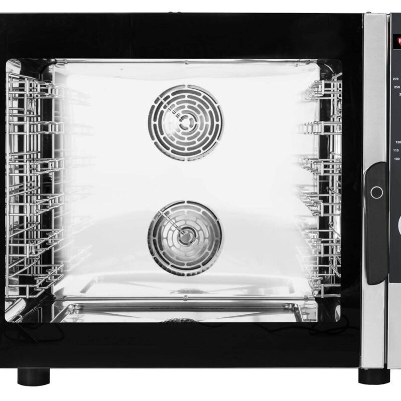 Piec konwekcyjno-parowy VS DA 006E | 6x 600x400mm | 6x GN1/1 | sterowanie manualne