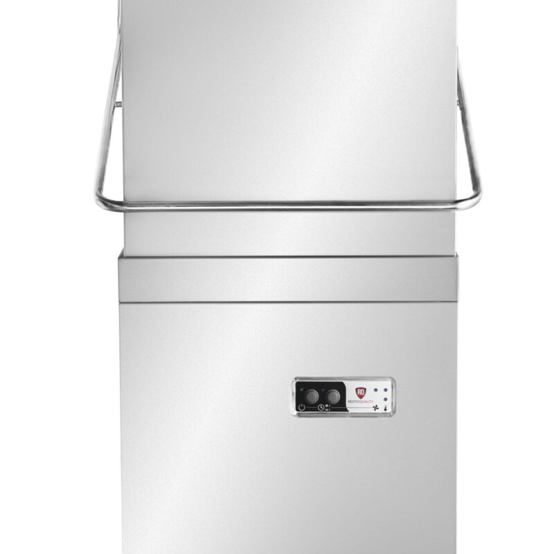 Zmywarka kapturowa RQ1000D | 500x500 | sterowanie elektromechaniczne | 728x816x1505/1987 mm | 10,8 kW