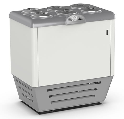 Dystrybutor do lodów 6+6 | DVN6 | 965x665x1030 mm