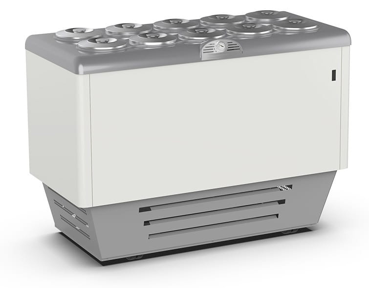 Dystrybutor do lodów 10+10 | DVN10 | 1435x713x1030 mm