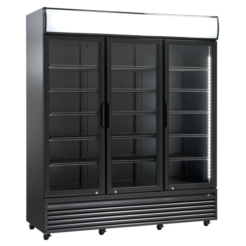 Szafa chłodnicza przeszklona SD1502BHE | 1383 l (RQ1500H-BLACK)