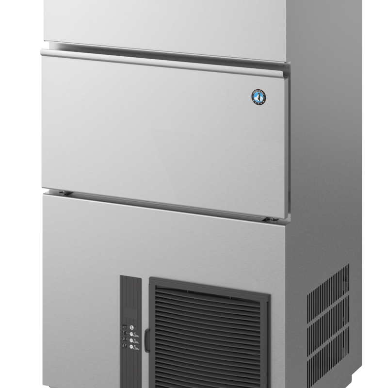 Kostkarka do lodu Hoshizaki IM-100 NE-HC | 105 kg/24h | chłodzona powietrzem | kostka sześcian | 28x28x32 mm