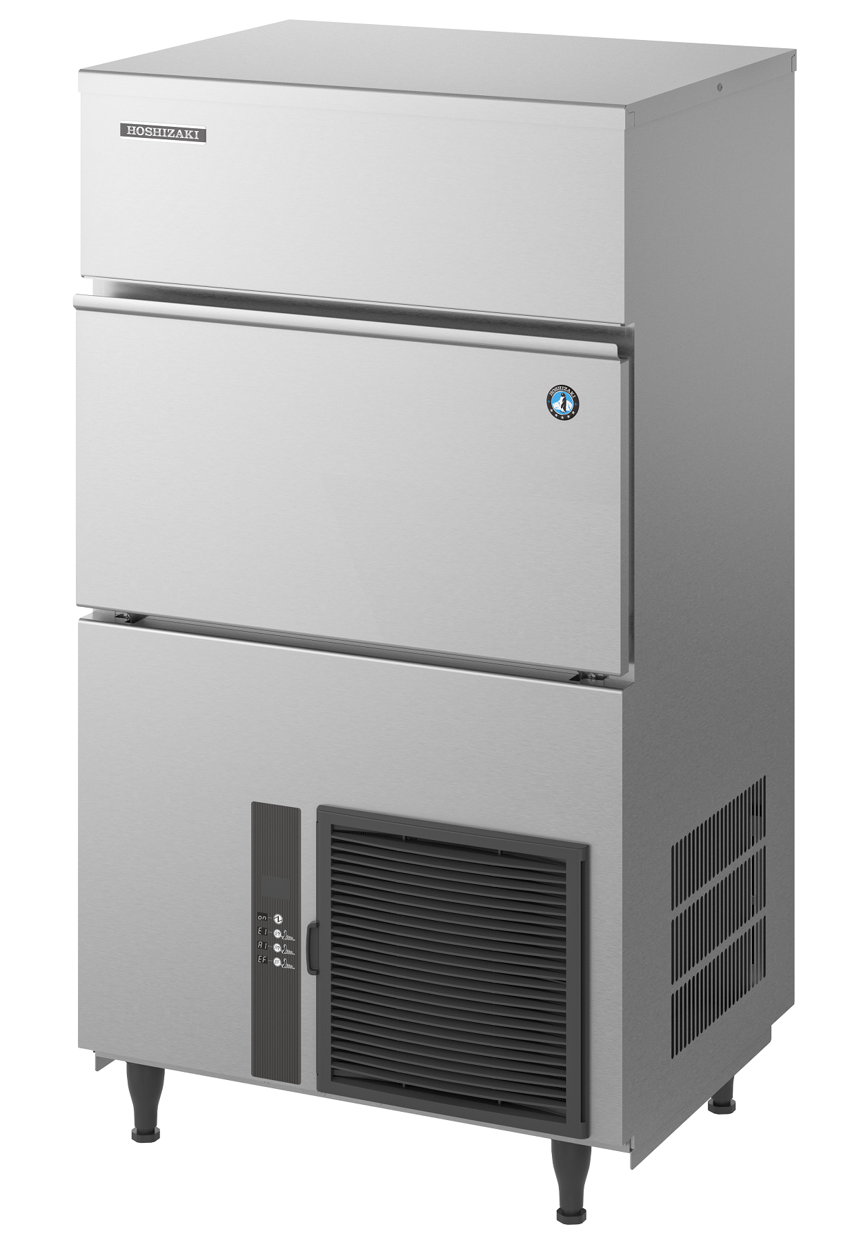 Kostkarka do lodu Hoshizaki IM-130 WNE-HC | 100 kg/24h | chłodzona wodą | kostka sześcian | 28x28x32 mm