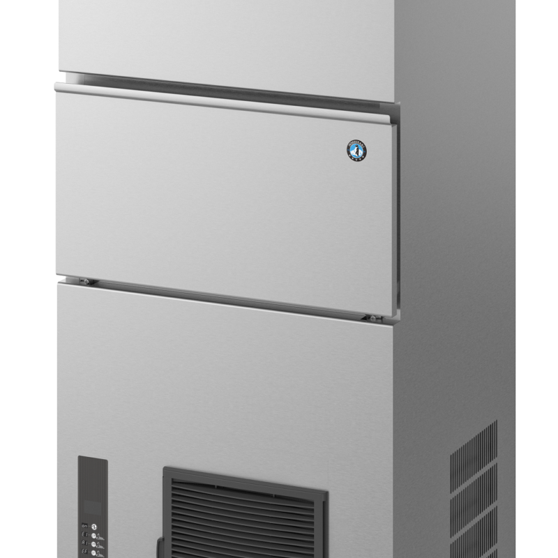 Kostkarka do lodu Hoshizaki IM-240 WNE-HC | 207 kg/24h | chłodzona wodą | kostka sześcian | 28x28x32 mm