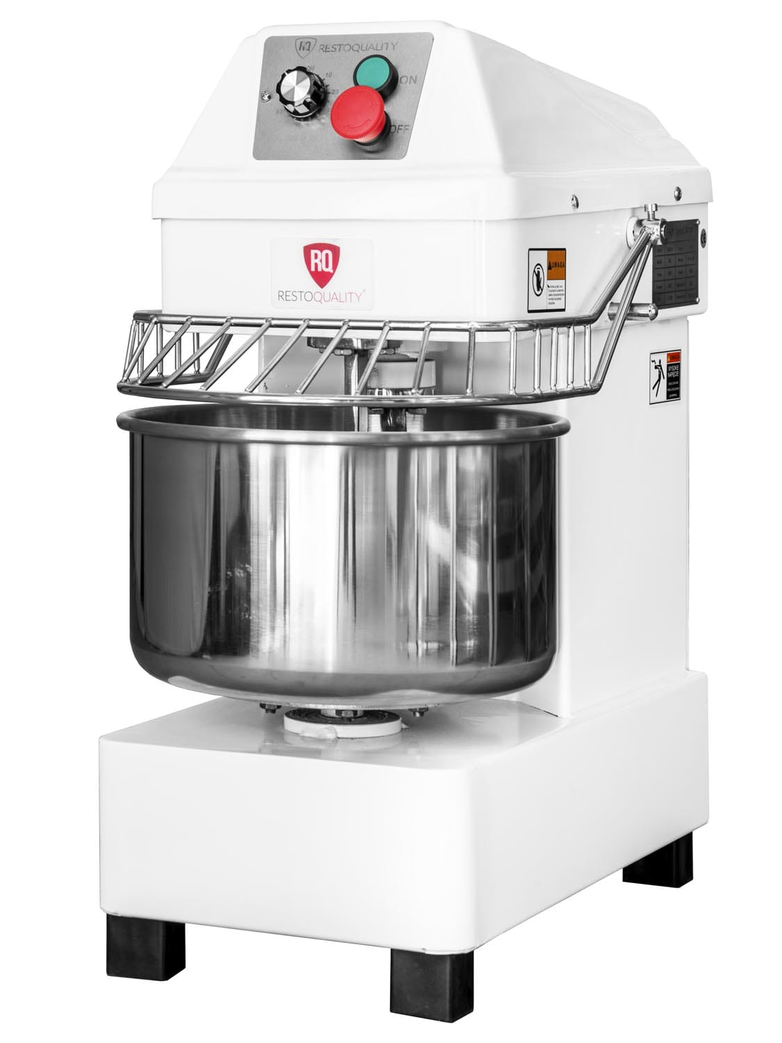 Miesiarka spiralna do ciast ciężkich RQHS 10 litrów | 230V | 0,75kW