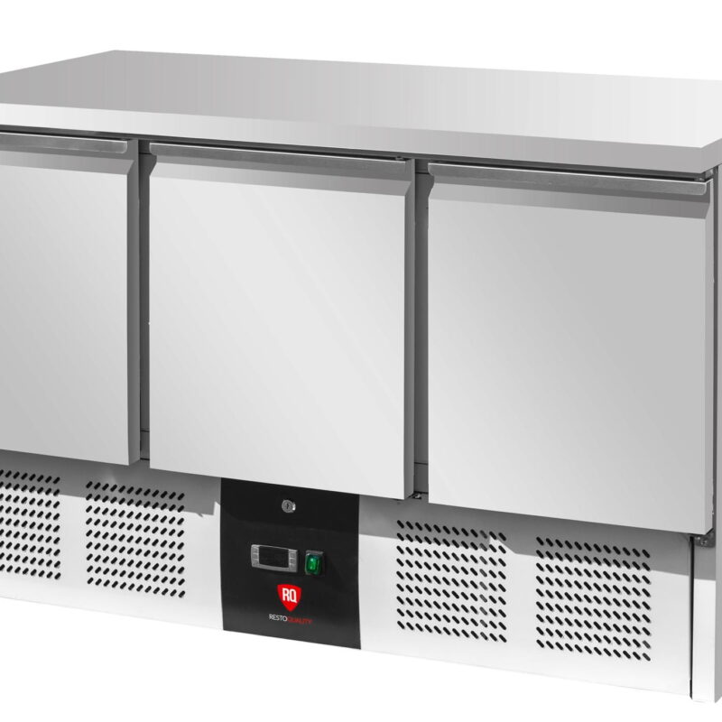 Stół chłodniczy 3-drzwiowy | RQS903 | 368 l | agregat na dole