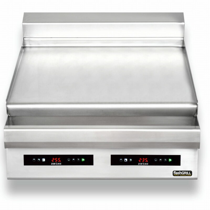 Płyta grillowa elektryczna | energooszczędna | nastawna | podwójna | gładka | Zernike | GE8090L2C