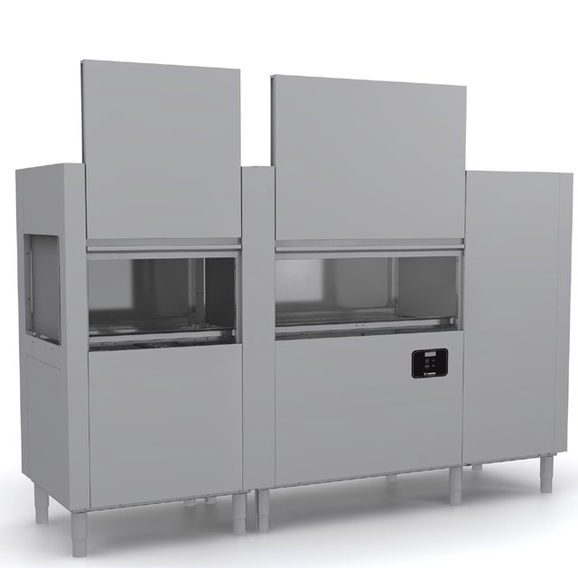 Zmywarka tunelowa KRUPPS EVOLUTION LINE | moduły mycia wstępnego, płukania końcowego, suszenia | EVO401