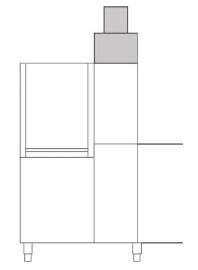 Komin wylotowy do zmywarek KRUPPS EVOLUTION LINE | EV-C