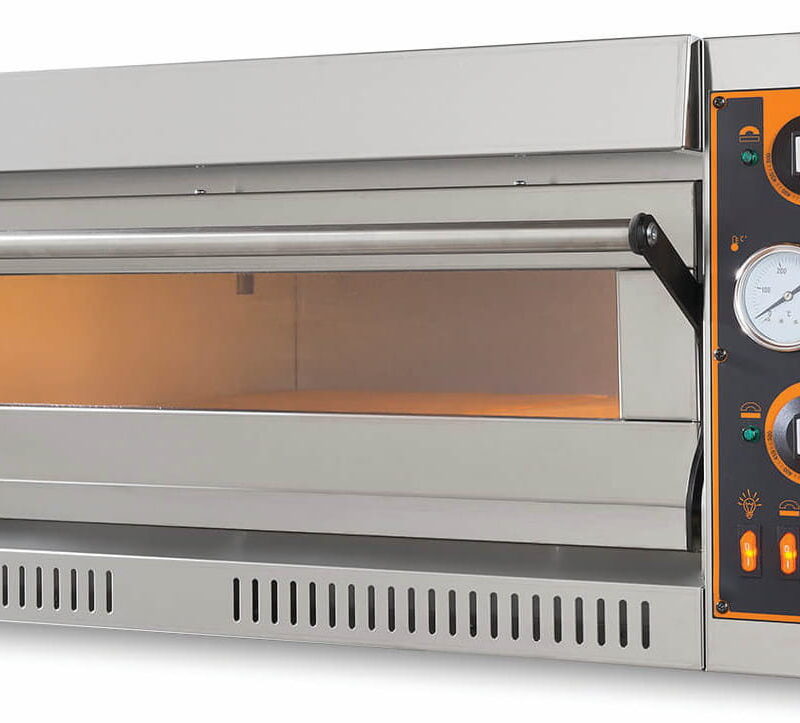 Piec do pizzy elektryczny | jednokomorowy | 6x36 | szeroki | TOP 6 XL/L (TecPro6 BIG/L)