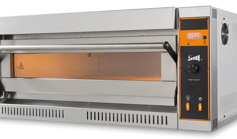 Piec do pizzy elektryczny | jednokomorowy | 6x36 | TOP D 6 XL/L (Tecpro6BIG/L)