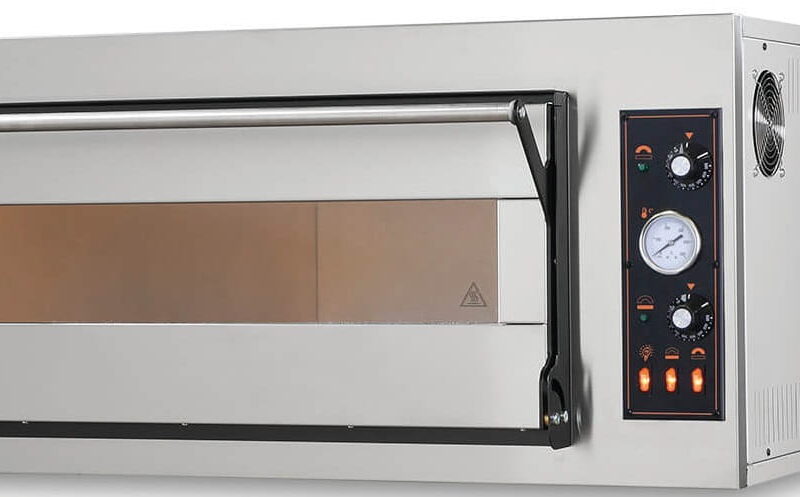 Piec elektryczny piekarniczy modułowy szamotowy z podwyższaną komorą | 2x600x400 | BAKE 4H (TR4H)