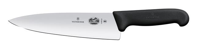 Victorinox Fibrox Nóż szefa kuchni, 20 cm, czarny Wariant podstawowy