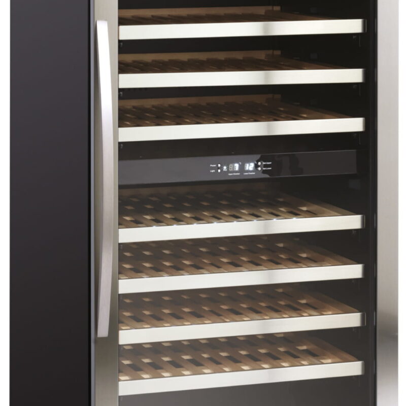 Chłodziarka do wina | szafa chłodnicza na wino | 2 strefy | SV104X | 343l