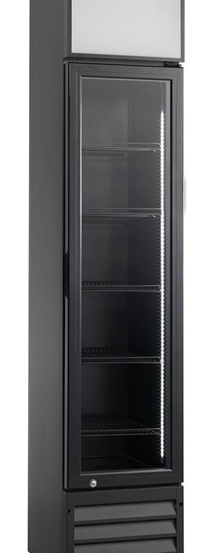 Szafa chłodnicza przeszklona SD217BE | 160l (RQ216-BLACK)