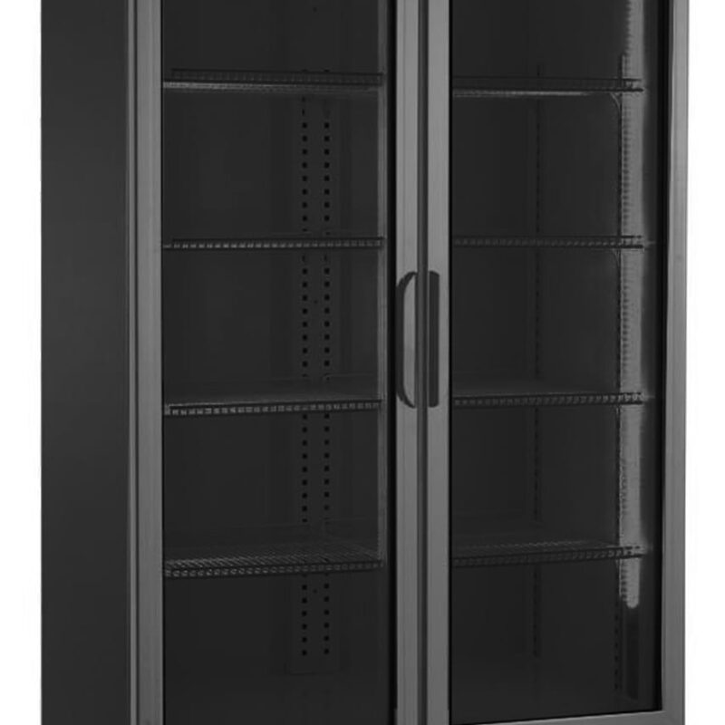 Szafa chłodnicza przeszklona RQ1100H-BLACK | 1000l (SD1001H)