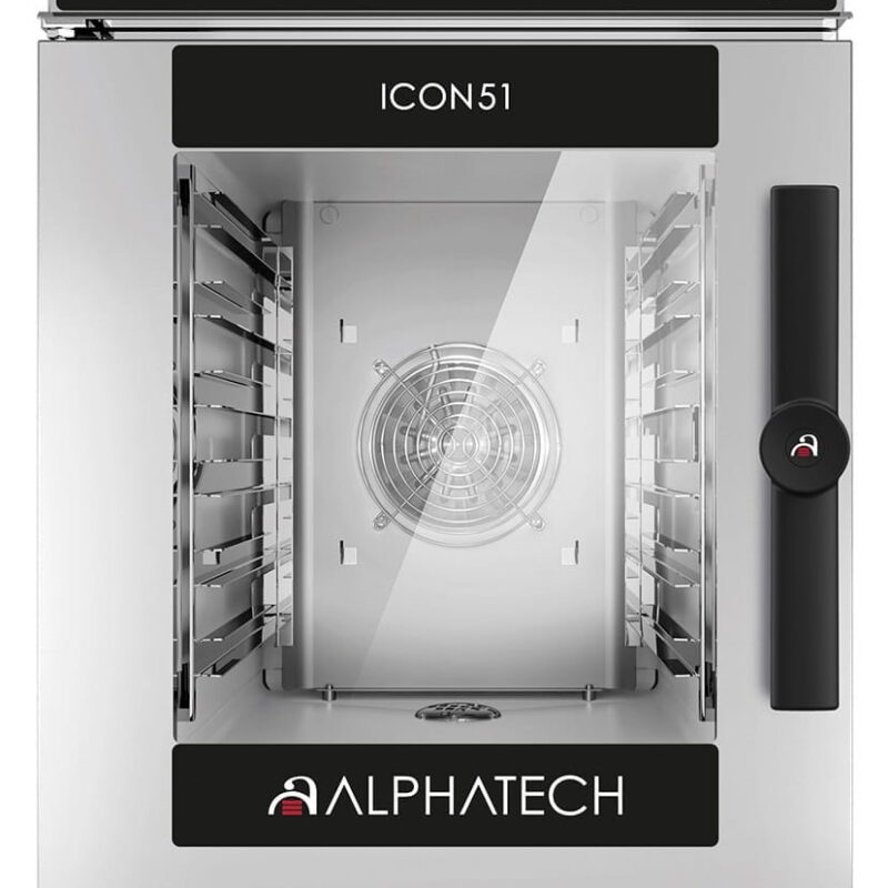 Piec konwekcyjno-parowy ICCT026E | 6x GN 2/3 | ICON51 Alphatech by Lainox | sterowanie elektroniczne