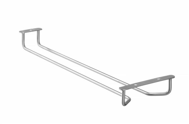 Wieszak na kieliszki, Bar up, 408x115x(H)30mm Wariant podstawowy