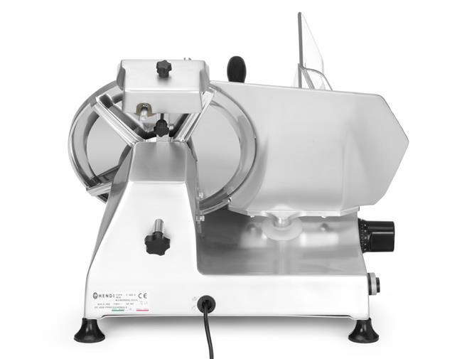 Krajalnica 300, HENDI, 220-240V/250W, 650x485x(H)440mm Wariant podstawowy