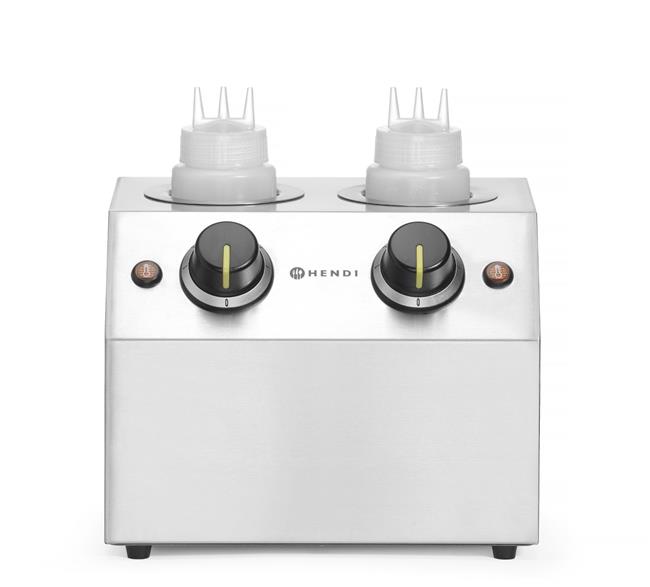 Podgrzewacz do czekolady podwójny, HENDI, 1,3L, 220-240V/400W, 270x223x(H)282mm Wariant podstawowy