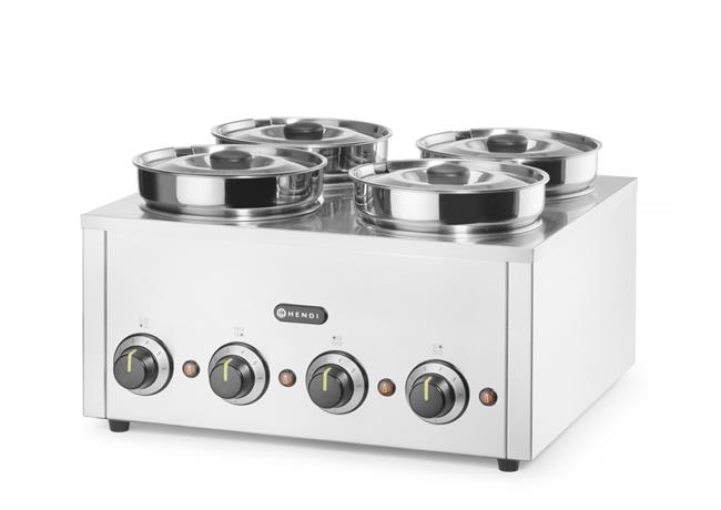 Bemar Thermosystem 4, HENDI, 16L, 220-240V/800W, 506x509x(H)298mm Wariant podstawowy