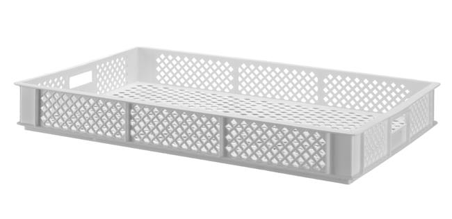 Pojemnik do suszenia świeżego makaronu, HENDI, biały, 600x400x(H)70mm Wariant podstawowy