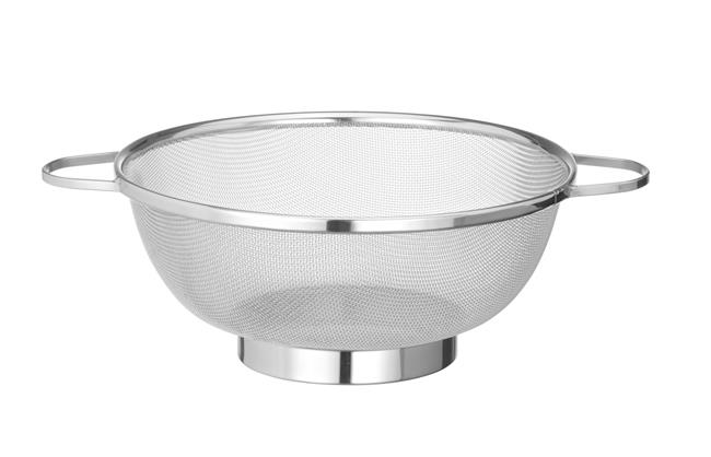 Cedzak, HENDI, ⌀257x(H)110mm, Okrągły Wariant podstawowy