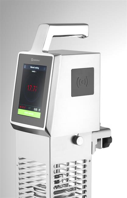 Cyrkulator zanurzeniowy do gotowania sous vide SmartVide X, Sammic, srebrny, 230V/2000W, 125x148x(H)385mm Wariant podstawowy