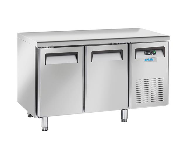 Stół chłodniczy 2-drzwiowy z agregatem bocznym, Arktic, GN 1/1, 1350x700x(H)850mm Wariant podstawowy